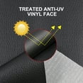 thumbnail image 4 of Synthetic Leather Fabric Reupholstery fabric for Seats, Home Decor (Black,54" x 28"), 4 of 6