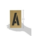 thumbnail image 2 of Hy-Ko ST-5 Heavy Duty Number and Letter Stencil Kit, 5 in, 2 of 7