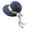 Navy, variant on Karymi Womens Sun Summer Hat Foldable Roll Up Floppy Beach Hats UPF50 Caps Wal&mart Deals Clearance Canada Day