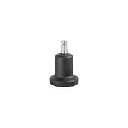 Master Manufacturing Caster Series 2 3/16" Stationary Glides, Black, 5 Count