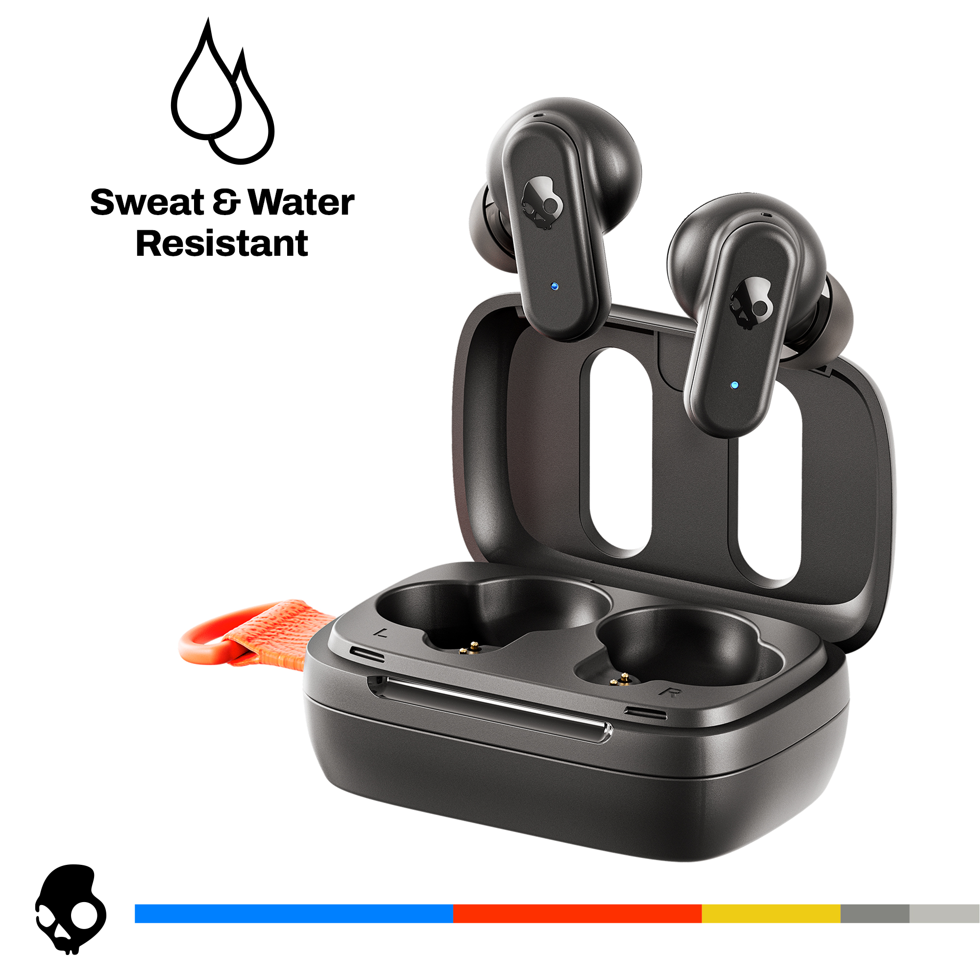 Skullcandy Dime 3 XT True Wireless in-Ear Earbuds, True Black