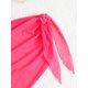 thumbnail image 5 of Trajes de baño para mujer, Trajes de baño para mujer Traje de baño de playa moderno con tiras huecas de colores contrastantes para niñas y adolescentes medianas y grandes + Falda cruzada de color liso, 5 of 8