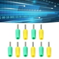 thumbnail image 4 of Conector De Sonda De Enchufe Tipo Banana, 5 Juegos De Enchufe Tipo Banana Macho De Latón, Varilla Recta De 10 A Para Toma De Panel De Resorte Interno ANGGREK Otros, 4 of 8