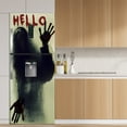 thumbnail image 2 of Halloween Door stickers Door Cover Fridge stickers Scary Ghost Decorations Spooky Porch Decor Self-adhesive, Removable for Outdoor Indoor Photo Background Wall, 2 of 15