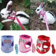 thumbnail image 2 of TUEUIO1，Flexible Rabbit Leash Harness Vest Comfort For Small Animal Guinea Pig Running - Snngv, 2 of 5