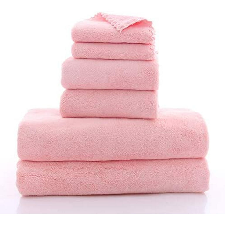 GraceAier Ultra Soft Bath Towel Set - Quick Drying - 2 Bath Towels 2 Hand  Towels 4 Washcloths - Microfiber Coral Velvet Highly Absorbent Towel for  Bath Fitness, Bathroom, Sports, Yoga, Travel Microfiber-green 8 Piece Towel  Set