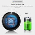 thumbnail image 6 of Air Tracker Tag for Android, IP65 Waterproof Smart Tag & Item Finder | Ultra-Long Battery | Works with Google Find My Device | Find Keys/Wallet/Car (2026 New Model) (Black+White-2P), 6 of 9