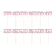 thumbnail image 4 of 12 piezas de decoración para cupcakes, decoración para tartas, suministros de decoración para cupcakes, decoraciones para decoración de fiestas, Rosado Sunnimix topper de la magdalena, 4 of 8