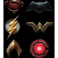 thumbnail image 2 of Justice League Movie Emblems Boy's Black T-shirt-XL, 2 of 4