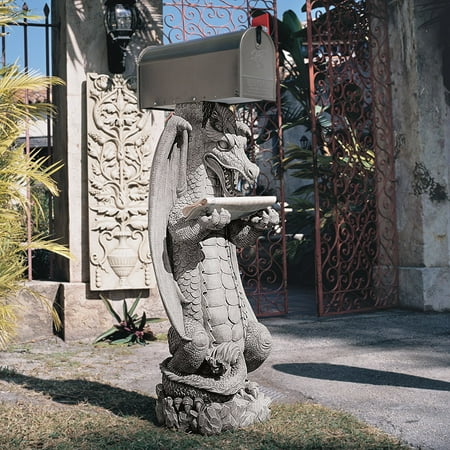 Zippy, the Dragon Sculptural Mail Post
