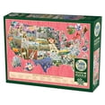 thumbnail image 2 of Cobble Hill 1000 Piece Puzzle - State Flowers of America - Sample Poster Included, 2 of 2