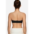 thumbnail image 2 of Sujetador tipo bandeau OEAK para mujer, acolchado, sin tirantes, negro, 2 of 7