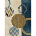 thumbnail image 2 of Reeves, Tom 25x32 Gold Ornate Wood Framed with Double Matting Museum Art Print Titled - Harmony II, 2 of 4