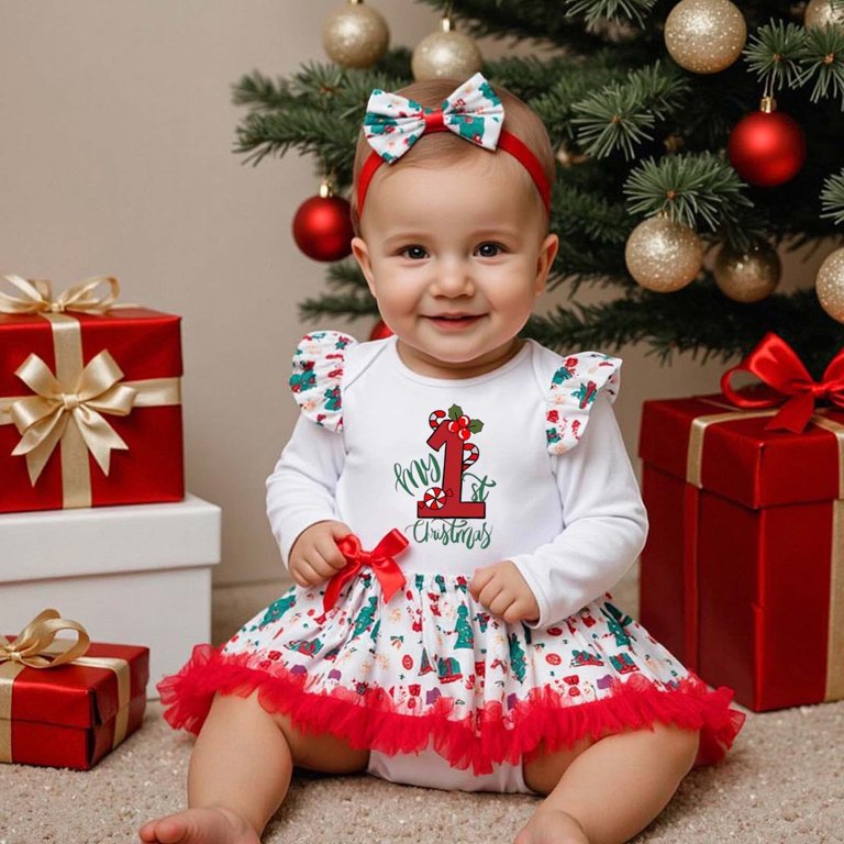 baby girl christmas dress 9 12 months Christmas Dress 9-12 Month, Toddler Girl Holiday Dresses, Christmas Dresses for Baby Girl