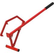 51-Inch Timberjack,Adjustable Log Lifter, Heavy-Duty Steel Log Roller Cant Hook Tool with an 11-Inch Non-Slip Grip Handle. Designed for Rolling and Lifting Logs with Ease.