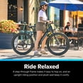 thumbnail image 4 of Schwinn Parkwood Electric Comfort Hybrid Bike , 27.5 Inch Wheel, Blue, 4 of 9