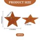 thumbnail image 2 of 30PCS 1.77" Metal Rusty Barn Stars Primitives Tin Steel Stars with Holes Original Vintage Antique Western Pendants Retro Accent, 2 of 5
