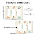 thumbnail image 3 of Leafs Vibrant Illustration Switch Cover Decorative Wall Plate 3-Gang Standard Size, 3 of 5