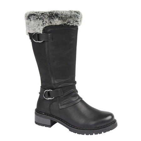 

Cipriata Womens PU Mid Calf Boots