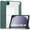 Darkgreen, variant on Dteck Case for Samsung Galaxy Tab A9 8.7 inch SM-X110/X115 Released 2023, Shockproof Slim Folio Stand Cover, with Pencil Slot, Clear Transparent Hard PC Back Shell, Darkblue