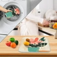 thumbnail image 6 of Oil Painting Red Flower Dish Drying Mat for Kitchen, Quick Drying Absorbent Soft Durable 18 x 24", 6 of 10