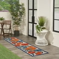 thumbnail image 7 of Nourison Aloha Outdoor Multicolor 2'3" x 12' Area Rug (2x12), 7 of 7