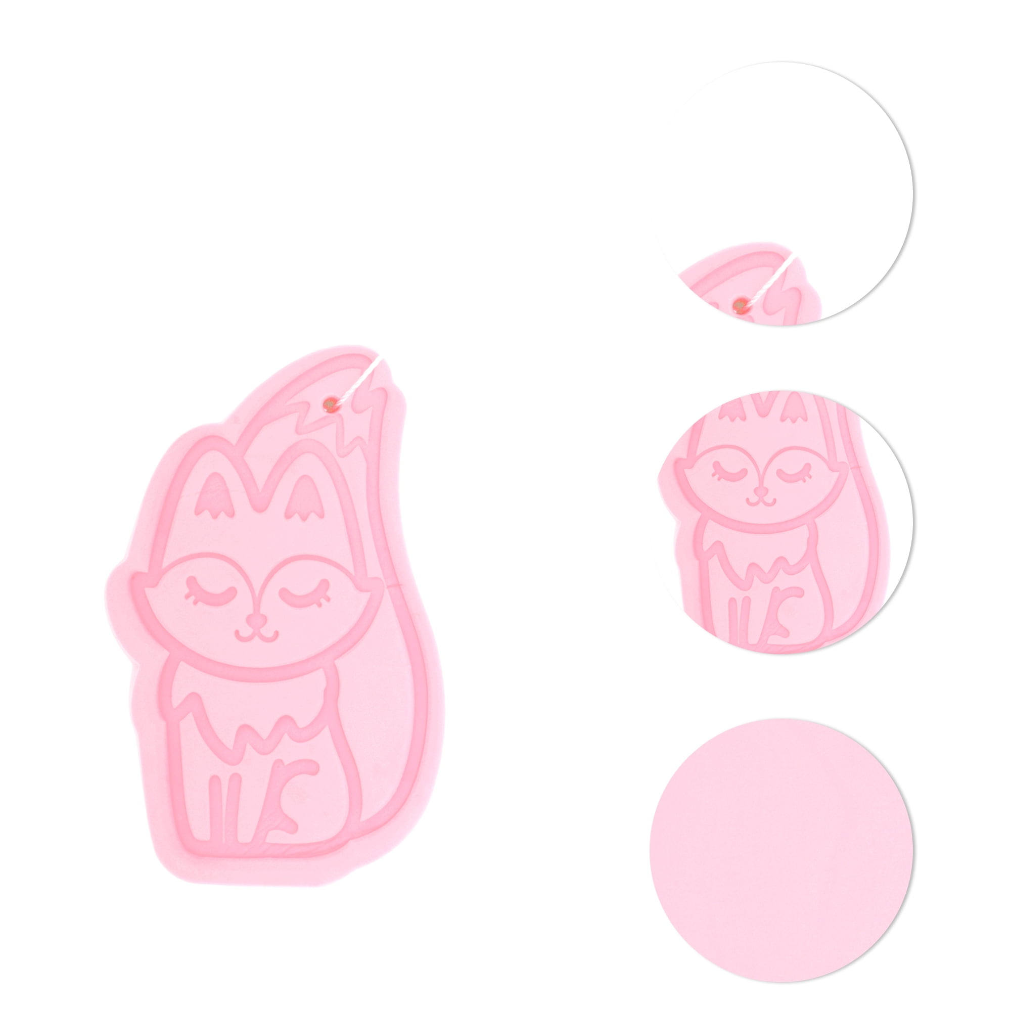 Unique Bargains Cartoon Bath Sponge for Shower 4.33"x2.56"x0.79" Pink