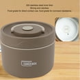 thumbnail image 3 of Lunch Box, Health And  Insulated Food Container Circular Design Lightweight And Portable Bento Lunch Box Sealing And Leak Proof Thermal Food Storage, 3 of 8