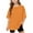Orange, variant on ZACPNCV Girls Short Sleeve T Shirts Kids Summer Oversized Tops Casual Crewneck Solid Color Basic Tees Orange 5-6 Years