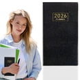 thumbnail image 5 of Daily Planner Ecohintz 2026 A6 Daily Plan Notebook - School Organizer & Travel Diary - Weekly & Daily Planning Pages - Compact Schedule Book, Pocket Diary, Black2, 5 of 6
