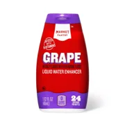 Grape Liquid Water Enhancer Drops - 1.62 fl oz - Market Pantry (2 pack)
