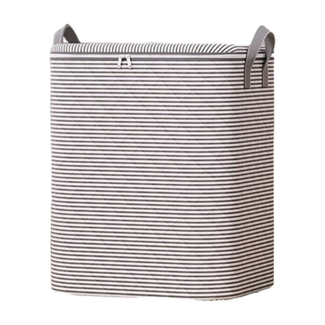 yulier Storage Bag for Clothes Bedding, Large Capacity Closet Organizers and Storage Bins for Bedroom Dorm, Closet Storage Containers with Reinforced Handles and Zipper for Blankets Comforter