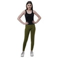 thumbnail image 2 of Moomaya High Waist Leggings For Women Side Strips Soft Workout Yoga Pants, 2 of 6