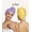 Lilac Lemon Two Pack, variant on Turbie Twist Microfiber Hair Towel Wrap - 2 Pack - For Women, Men & Kids - Travel & Bathroom Essential - Quick Dry Hair Turban for Curly, Long & Thick Hair (Lilac, Lemon)