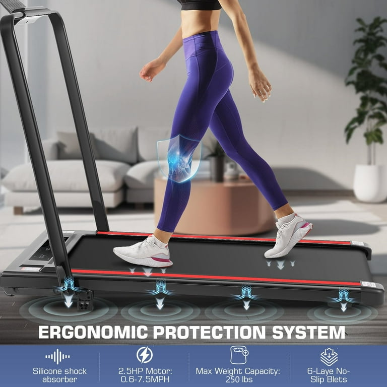 Ancheer treadmill 2 in 1 folding treadmill sale