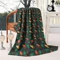 thumbnail image 2 of Colorful Camouflage Dinosaurs Pattern Blanket,Comfortable Soft Lamb Wool Throw Blanket,All Season,Warm Lightweight Blankets for Sofa Bed Couch Living Room Chair,50"x60", 2 of 4