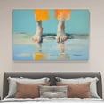 thumbnail image 4 of Abstract Art Modern Decorative Painting Feet Framed Canvas Poster Bedroom Decor Sports Landscape Office Room Decor Gift,Frame-style,20x30inch(50x75cm), 4 of 8