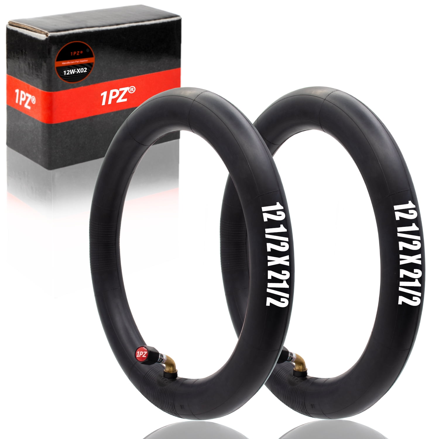 2 x 18" inch Inner Tube 18 x 1.75-2.125 & Tire Levers Bike Bicycle Rubber BMX 