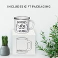 thumbnail image 4 of Koyal Wholesale Fall Autumn Season 11oz. Stainless Steel Campfire Coffee Mug , Bonfires Are S'more Fun With Friends, 4 of 5