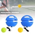 thumbnail image 3 of Entraîneur de Pickleball - Aides Professionnelles à l'Entraînement de Pickleball avec Balle à 40 Trous et Base Robuste, 3 of 7