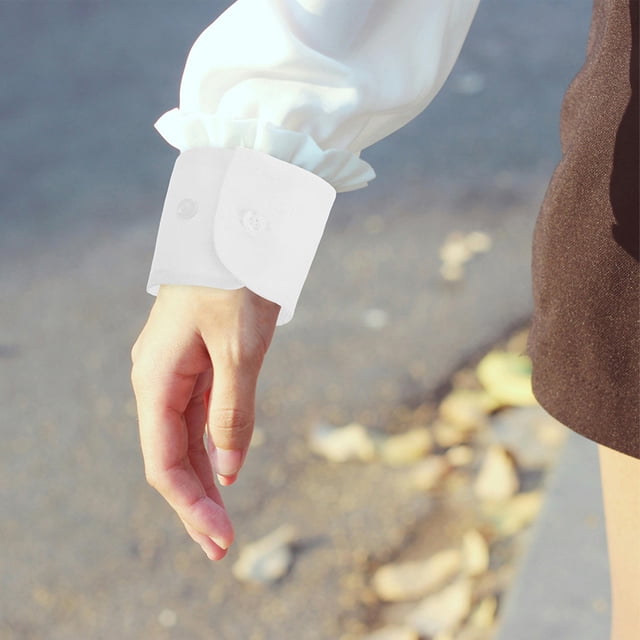 unbranded 2Pares Cuffs Para Decorativas Duraderas Para Atuendos De Fiesta
