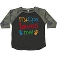 thumbnail image 3 of Inktastic My Opa Loves Me Boys or Girls Toddler T-Shirt, 3 of 5