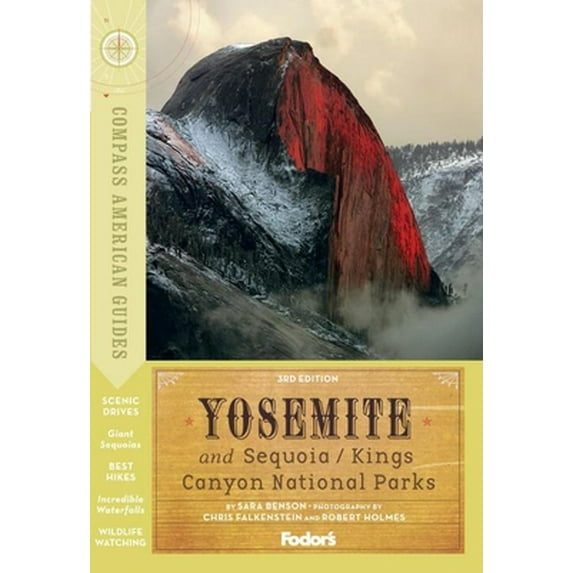 Pre-Owned Compass American Guides: Yosemite and Sequoia/Kings Canyon National Parks (Full-color Travel Guide) (Paperback) 0804142009 9780804142007