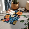 thumbnail image 4 of Pioneer Flower Floral Print Pattern Door Rugs,Washable Non Slip Door Mats Indoor,Decorative Door Mats,Entry Mat Indoor for Entrance,Bedroom,Kitchen,Bathroom,16"x24", 4 of 6
