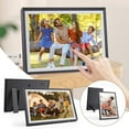 thumbnail image 2 of 10 Inch Digital Photo Frame with Touch Screen HD Display Remote Sharing and Weather Forecast, 2 of 7