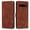 Brown, variant on For Samsung Galaxy S10 Plus Phone Case Leather Wallet Case with Card Holder Phone Cover For Samsung Galaxy S10 Plus