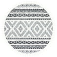 thumbnail image 3 of SAFAVIEH Moroccan Tassel Carmelo Southwestern Shag Area Rug, Grey/Ivory, 4' x 6', 3 of 9