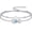 Style 1, variant on 925 Sterling Silver Moonstone/Turquoise Bracelet - Gemstone Link Bracelet Adjustable Love Jewelry