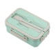 thumbnail image 1 of Lonchera, cajas bento, lonchera bento de doble capa, lonchera japonesa para microondas, lonchera dividida para reducir comidas, lonchera para trabajadores de oficina, lonchera, canasta para almuerzo, 1 of 2