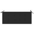 thumbnail image 5 of vidaXL Garden Bench with Cushion 120 cm Bamboo, 5 of 5